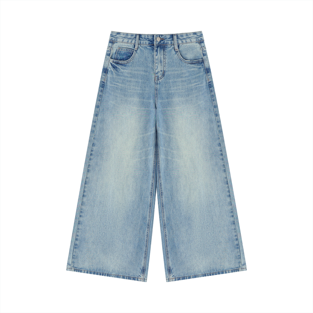 Women’s Sun and Leaf Baggy Jeans