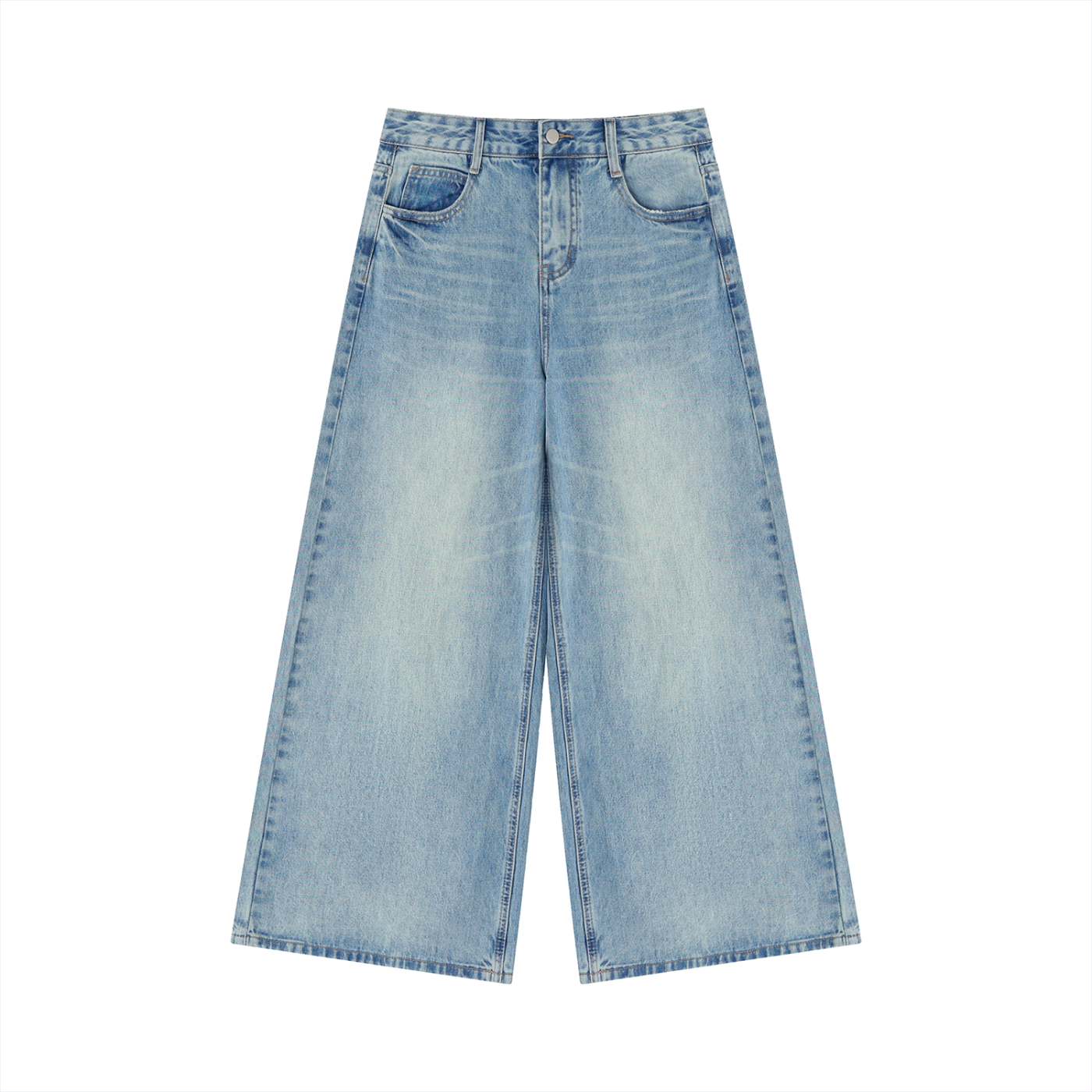 Women’s Sun and Leaf Baggy Jeans