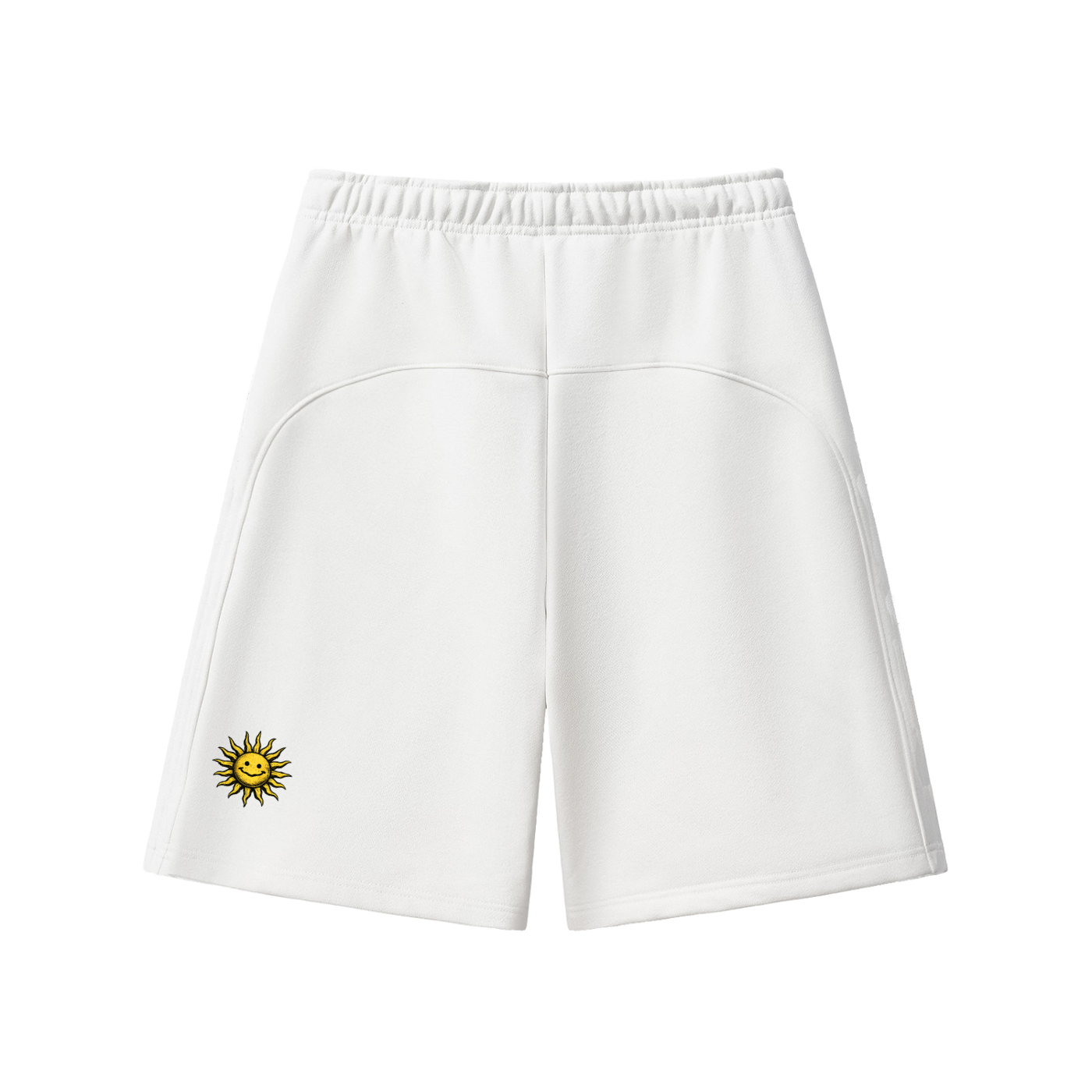 Sun and Leaf Baggy Heavyweight Shorts
