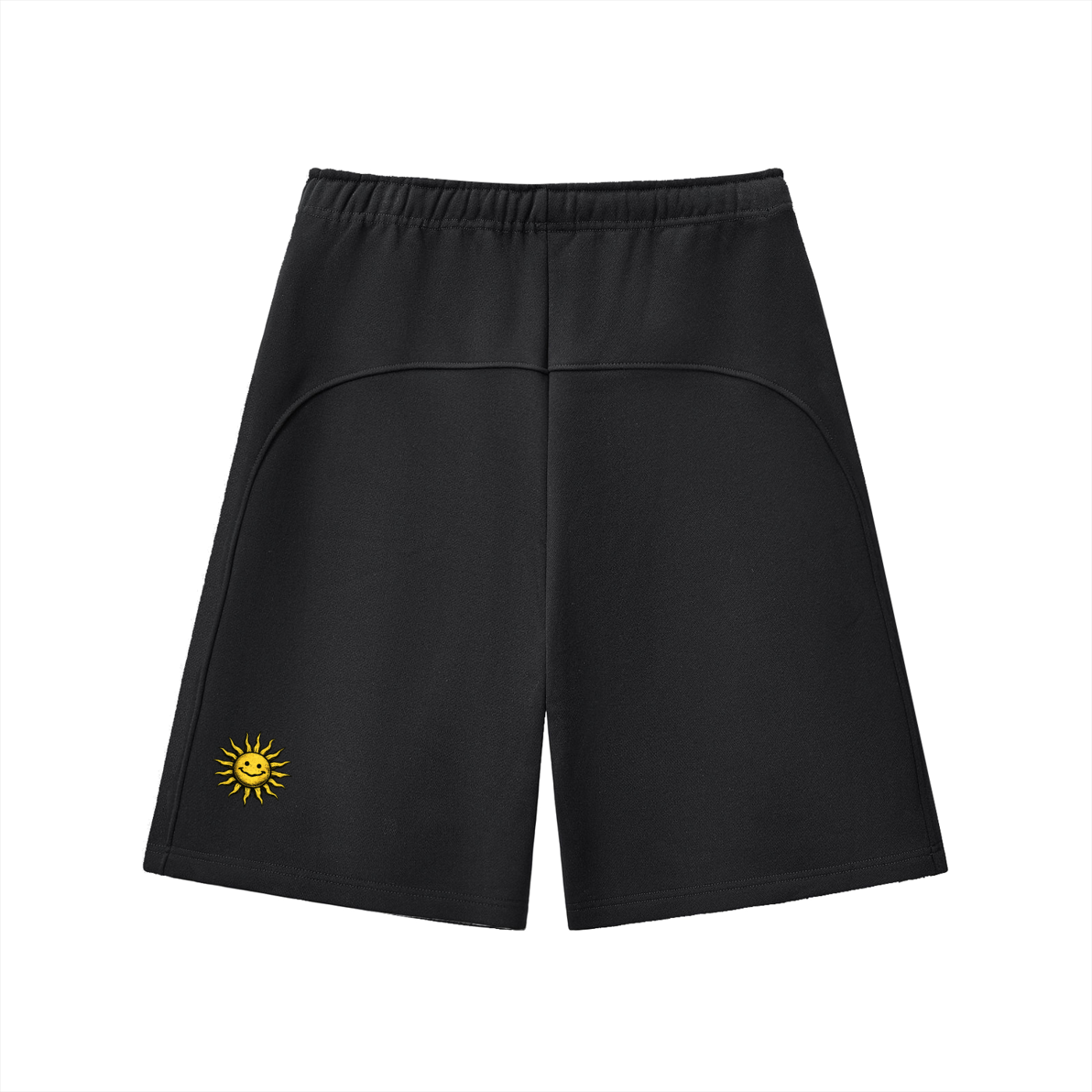 Sun and Leaf Baggy Heavyweight Shorts